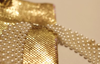 Perlen Statement Kette DIY — Beaded Collar — upcycling