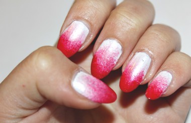 Red / White Nailart Sponge