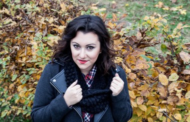 Der Frühling kann kommen! Rot/Grau Outfit