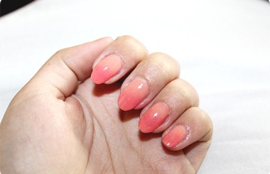 nailart sponge with Emily nail polish